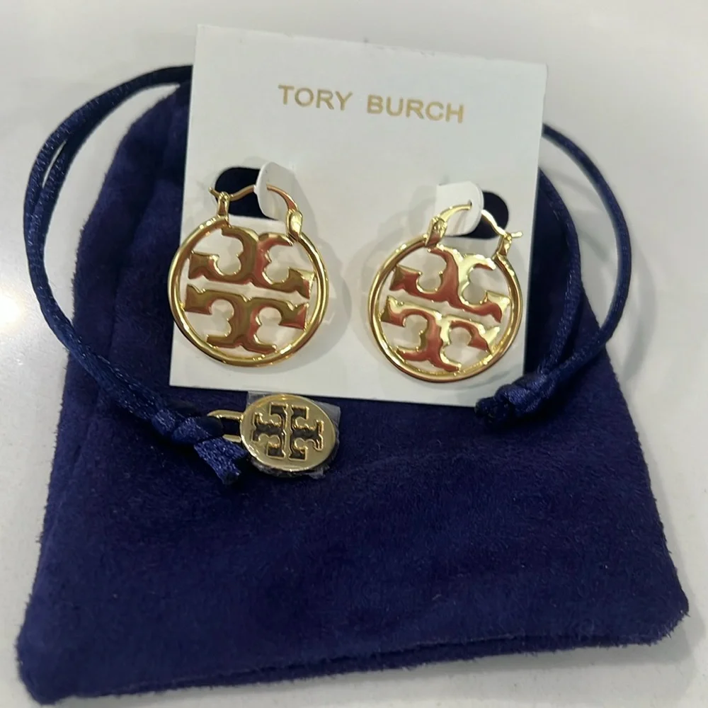 Tory Burch Miller Small Hoop.